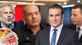 כמה מרוויחים בכירי התקשורת, צילום: חדשות 12, אוליבייה פיטוסי/פלאש 90, מסך כאן 11, פלאש 90/ חיים גולדברג, shutterstock